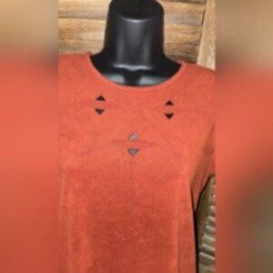Faux Suede Mini Dress - Max Studio. Size S - $15
